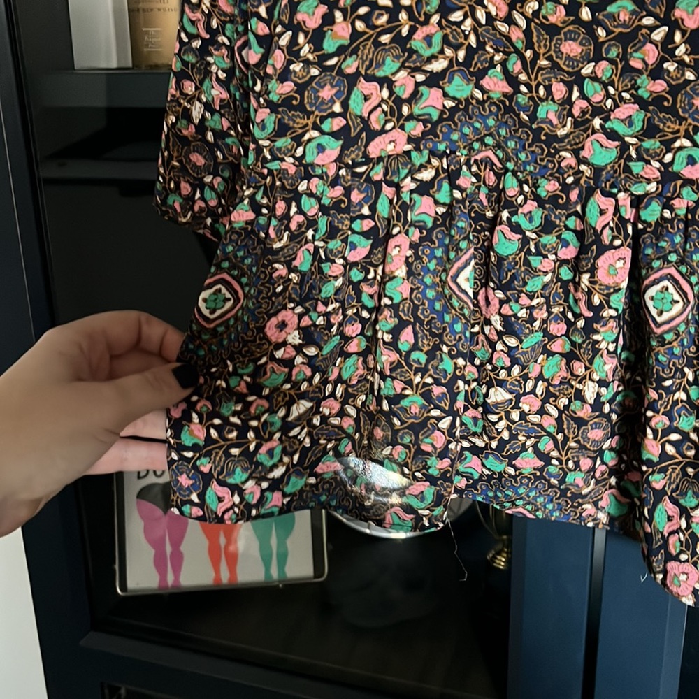 Jcrew Printed Top - Picture 4 of 5